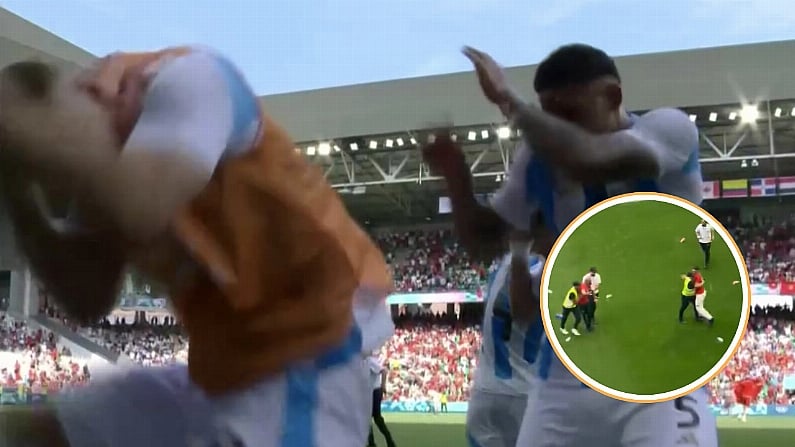 Morocco Fans Storm Pitch After Controversial End To Argentina Olympics Game