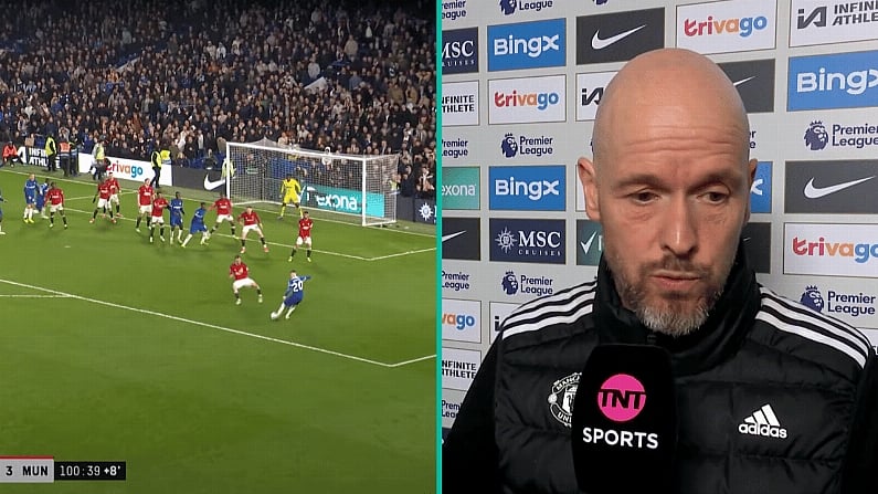 Erik Ten Hag Wasn't Happy About TNT Question On Scandalous Manchester United Stat