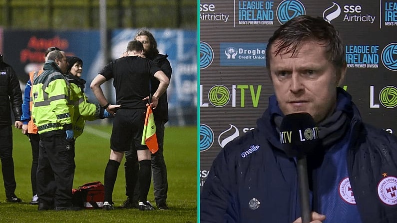 Damien Duff Condemns 'Caveman Behaviour' From Shelbourne Fan At Drogheda