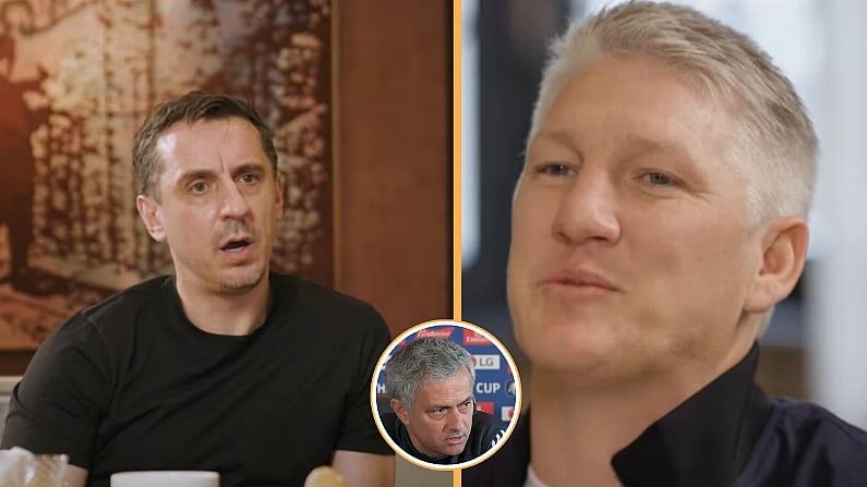 Gary Neville Left Stunned By Bastian Schweinsteiger's Jose Mourinho Revelation