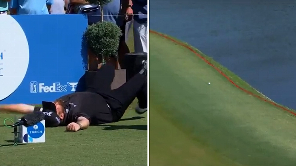 Shane Lowry Zurich Classic tee shot