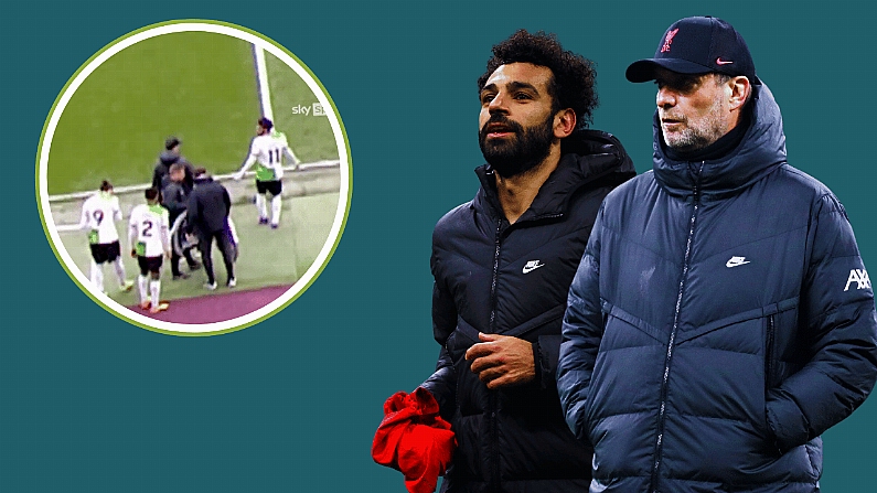 New Footage Hints At Origin Of Spat Between Jurgen Klopp & Mo Salah