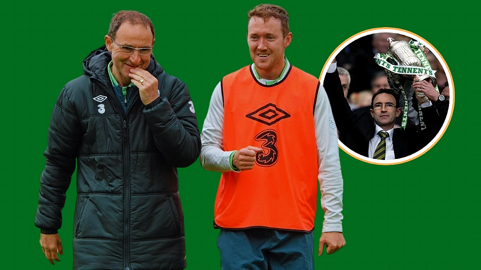 Aiden McGeady Martin O'Neill Celtic Ireland