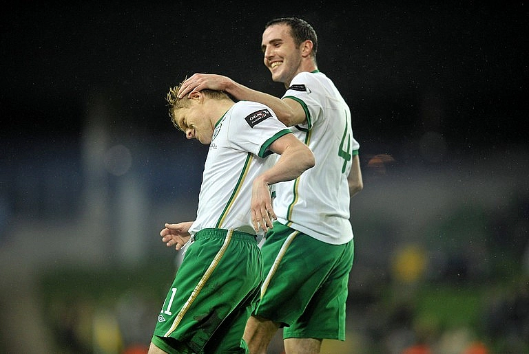 Damien Duff John O'Shea