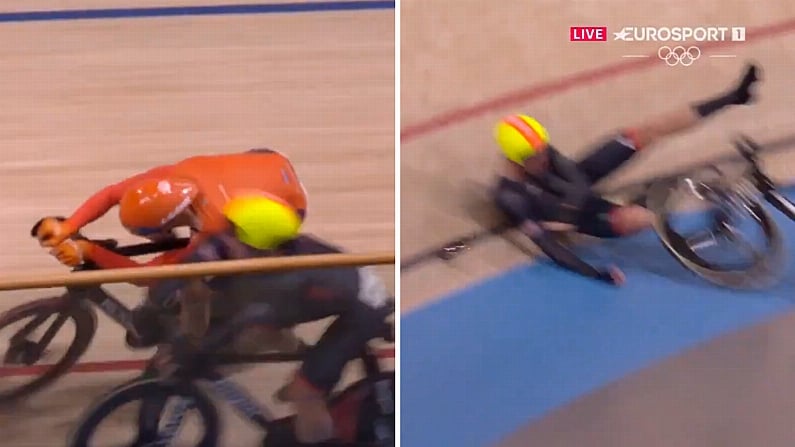 Dutch Cyclist Slated After Shouldering Brit Off Bike In Olympic Final