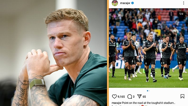 James McClean Couldn't Resist A Dig At Old Enemy Bolton After Nil-All Draw