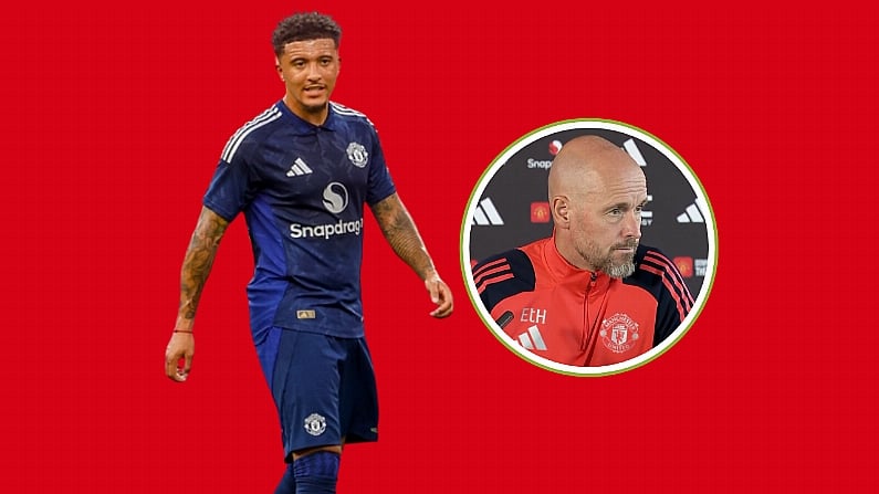 Erik Ten Hag Had Pointed Response To Jadon Sancho Press Conference Question