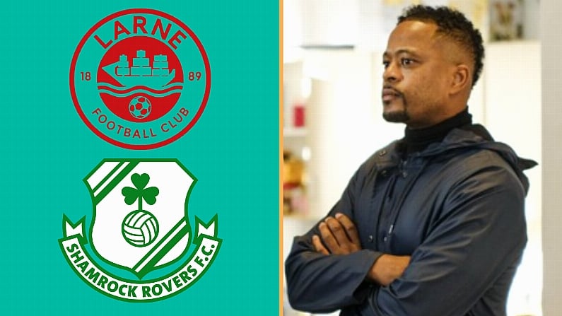 Why Patrice Evra Won't Be Shouting For Shamrock Rovers At Windsor Park On Thursday