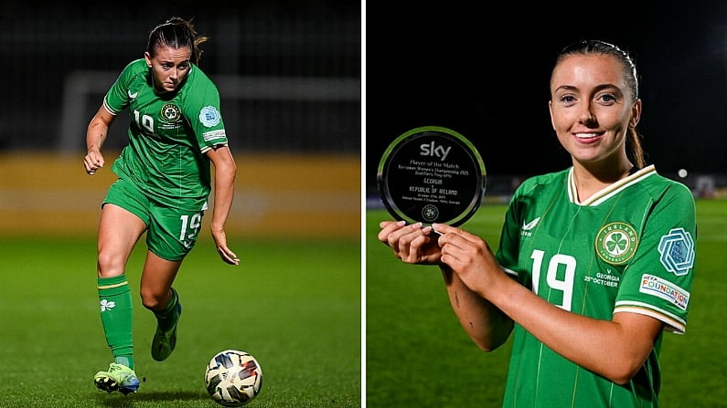 Abbie Larkin Determined To Build On Golden Showing In Ireland's Georgia Rout