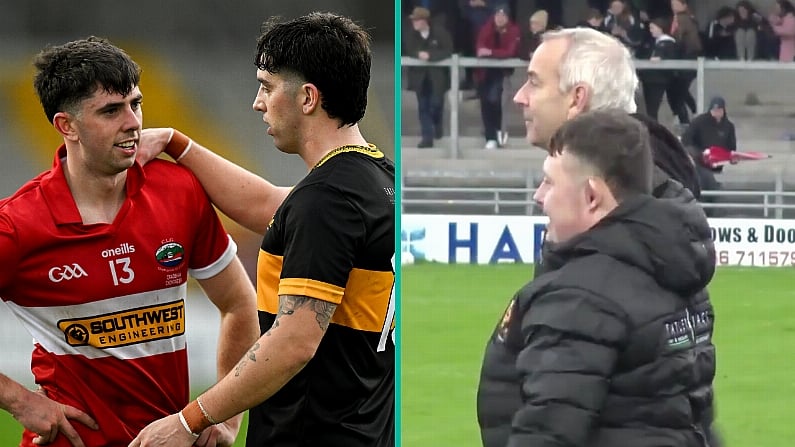 Lovely Moment Between Stephen Brosnan And Pat O'Shea After Kerry Final