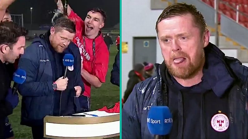 'I Told My Wife' - Damien Duff Was In Rare Form During Epic RTÉ Interview After Shels Title Win