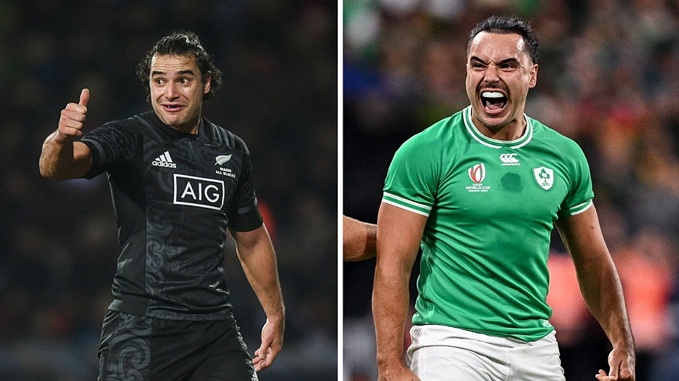 James Lowe Ireland and Maori All Blacks