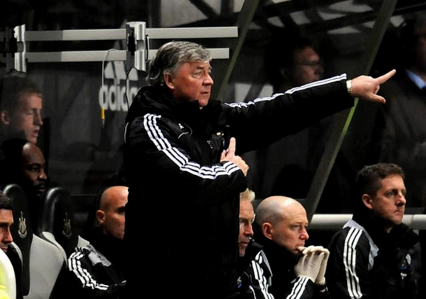 Interim Newcastle boss Joe Kinnear lost his cool with journalists 