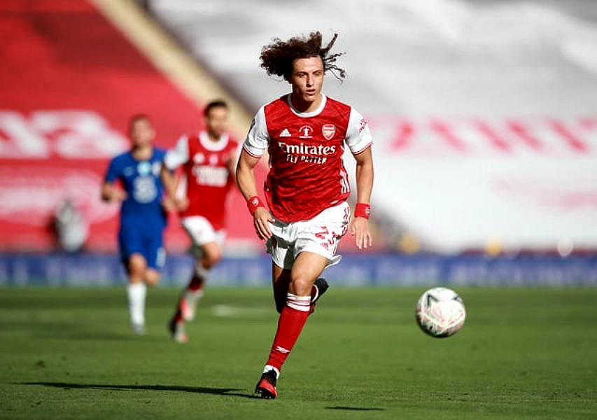 David Luiz was accused of being involved in a bust-up with team-mate Dani Ceballos.