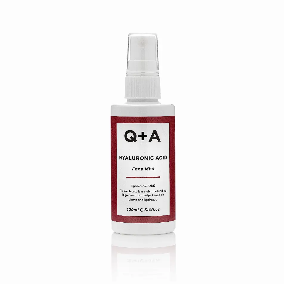 q + a hyaluronic acid face mist