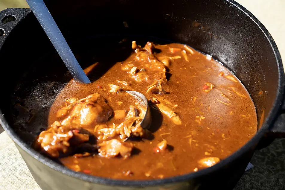 Gordon Ramsay's chicken andouille gumbo