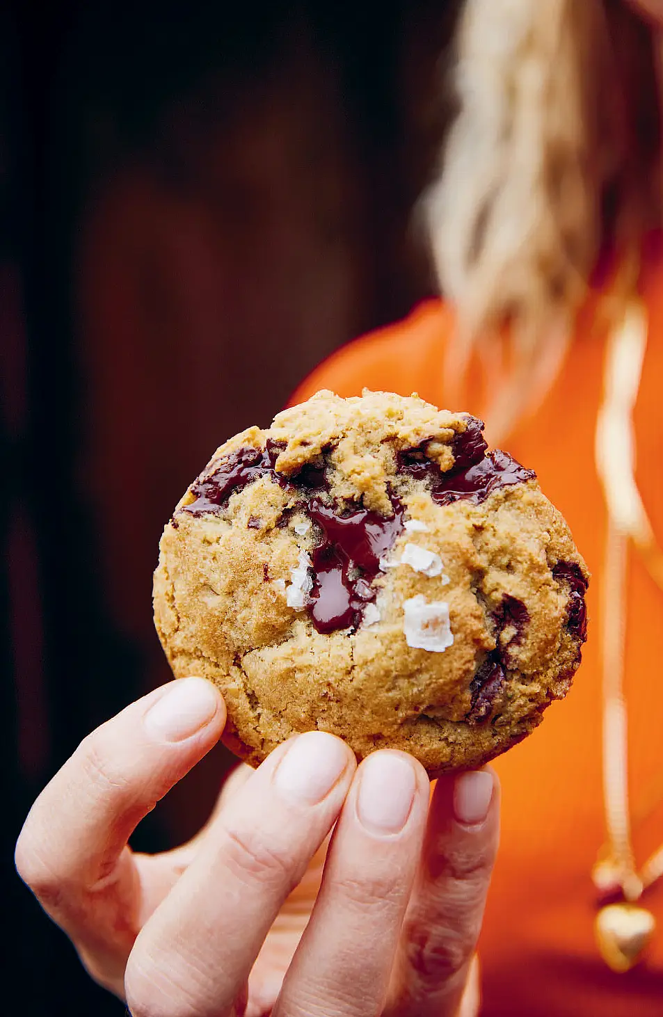 Vegan chocolate chip cookies from Love Is A Pink Cake