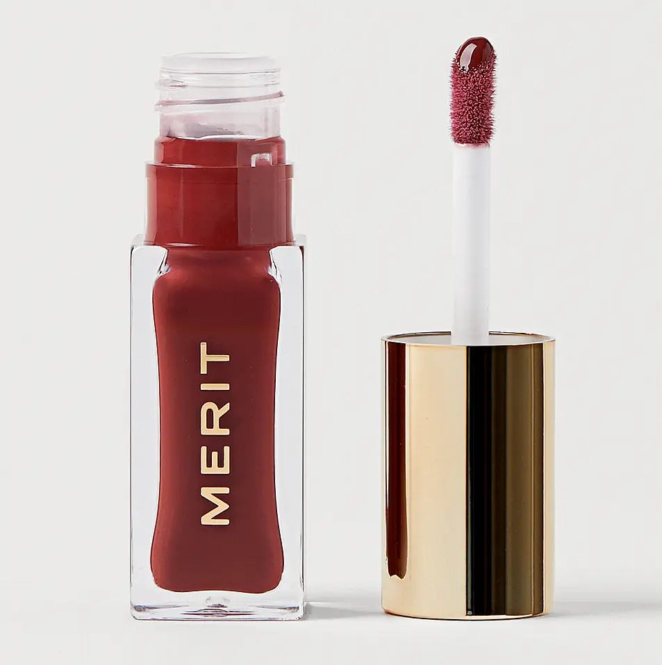 Merit Shade Slick Tinted Lip Oil Sangria