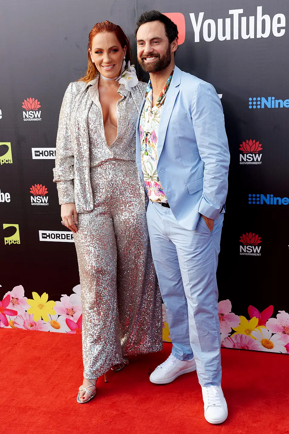 Jules Robinson and Cameron Merchant attending the 2022 ARIA Awards