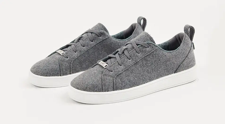 Gobi Dim Grey Cashmere Low-Top Trainers