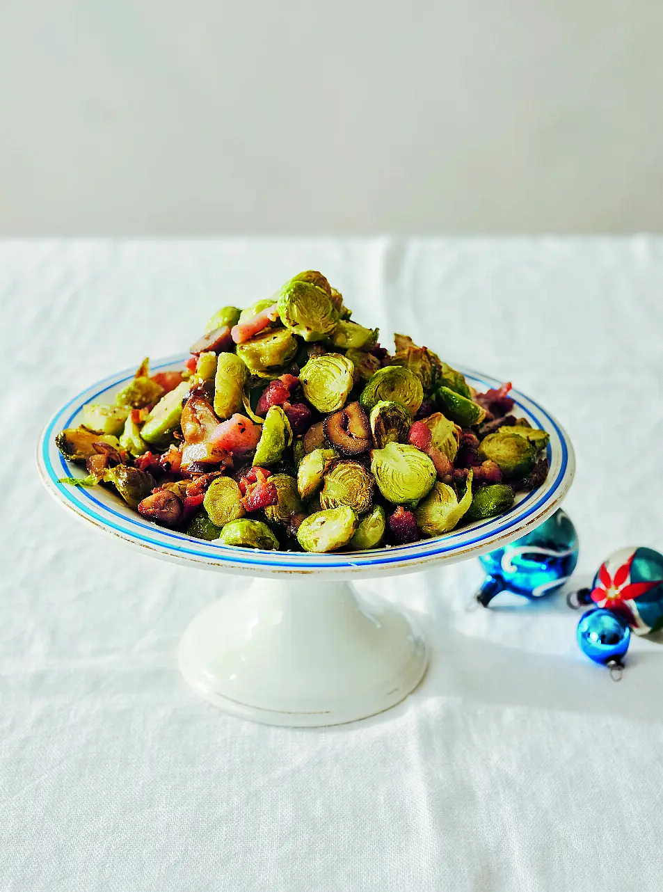 Chestnut and bacon sprouts from Poppy Cooks: The Actually Delicious Air Fryer Cookbook