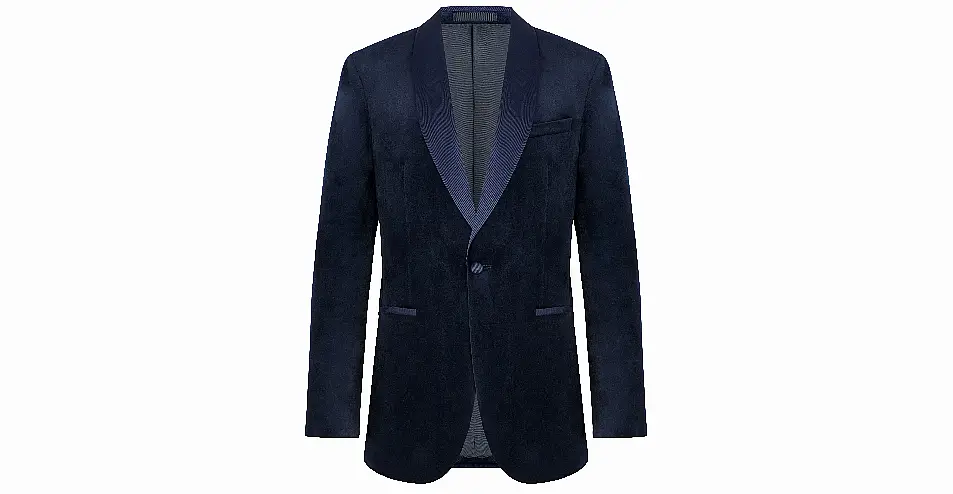 M&S Collection Slim Fit Velvet Tuxedo Jacket