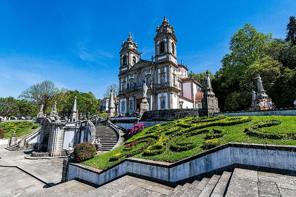 Bom Jesus do Monte, UNESCO World Heritage Site, Braga, Minho, Portugal (Alamy/PA)