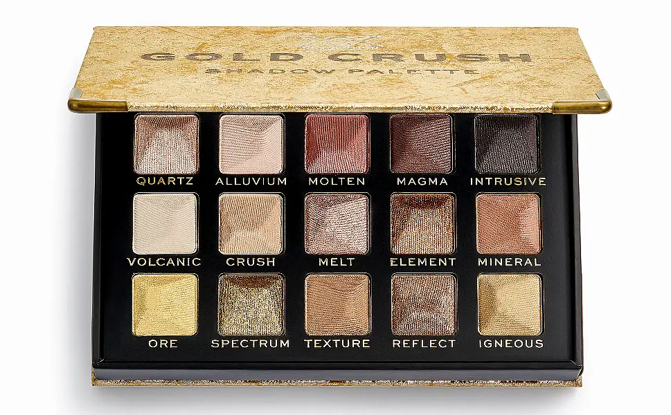 XX Revolution MetaliXX Gold Crush Eyeshadow Palette