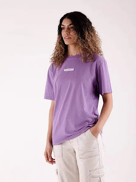 Wawwa Basic Logo T-Shirt Lilac