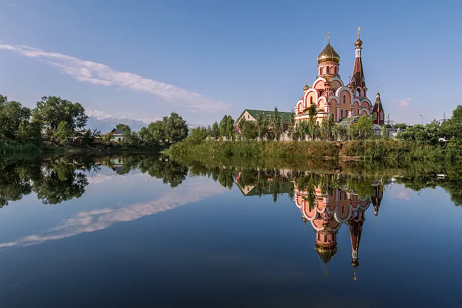 Orthodox church in Almaty, Kazakhstan (iStock/PA)