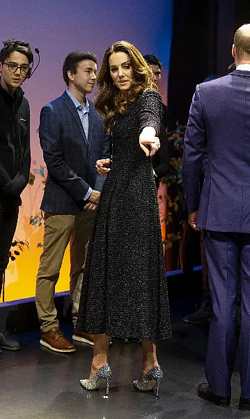 the Duchess of Cambridge wearing Jimmy Choo shoes