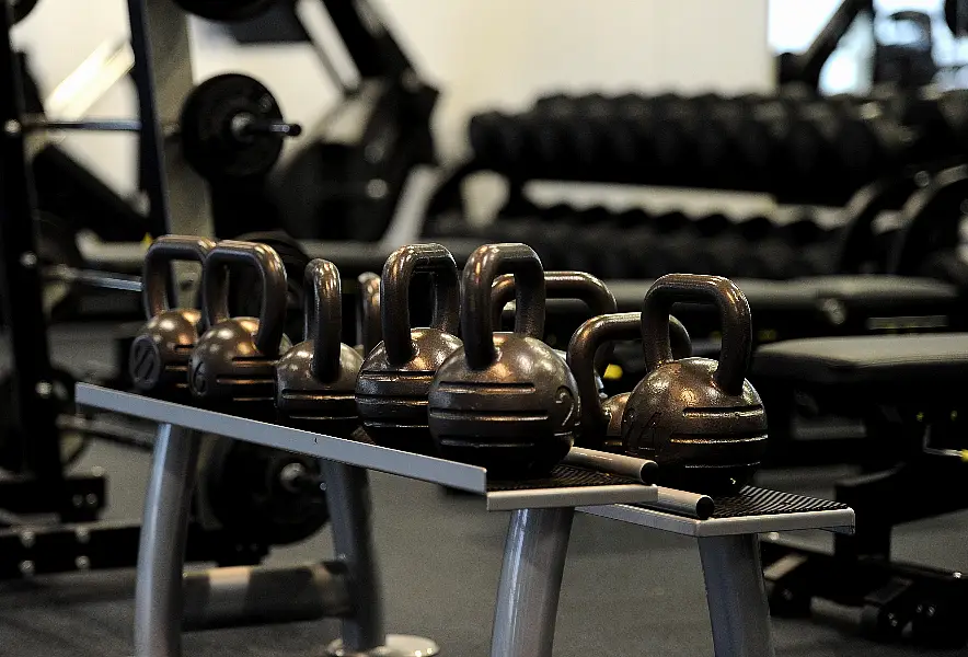 A general view of gym equipment