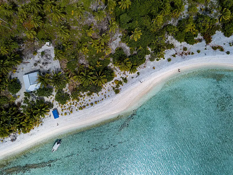 Aitutaki lagoon Polynesia Cook Islands (Alamy/PA)