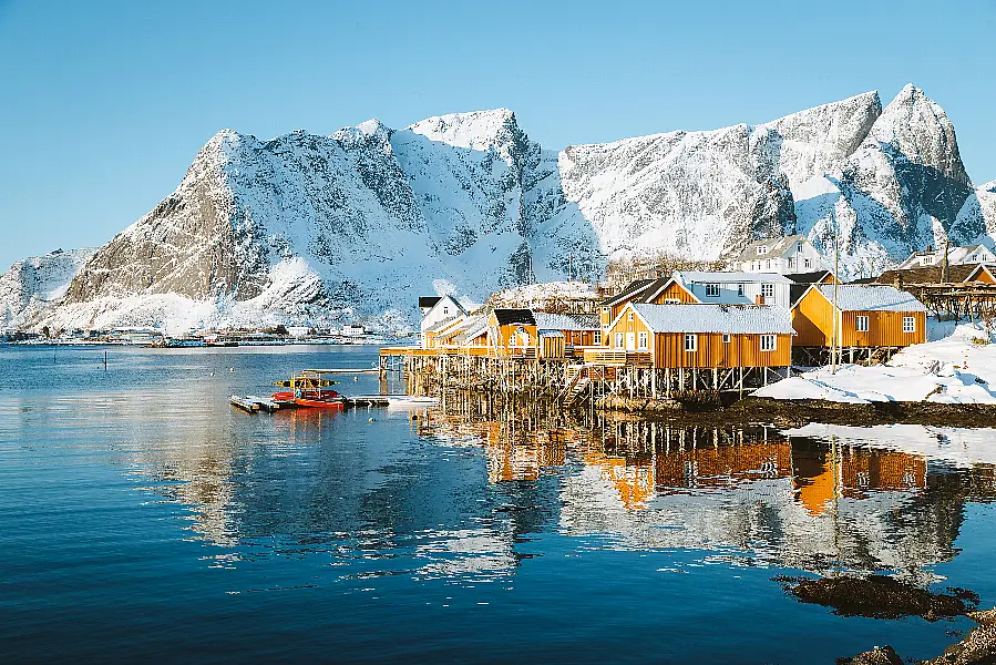 Lofoten Islands archipelago, Norway (Alamy/PA)