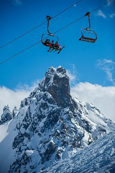 Courchevel in the French Alps