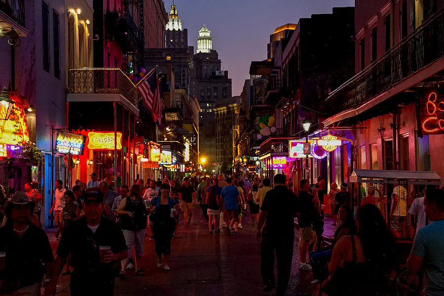 Bourbon Street, New Orleans