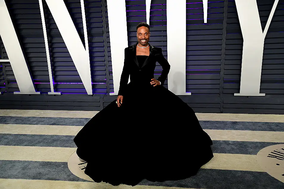 Billy Porter attending the Vanity Fair Oscar Party 2019