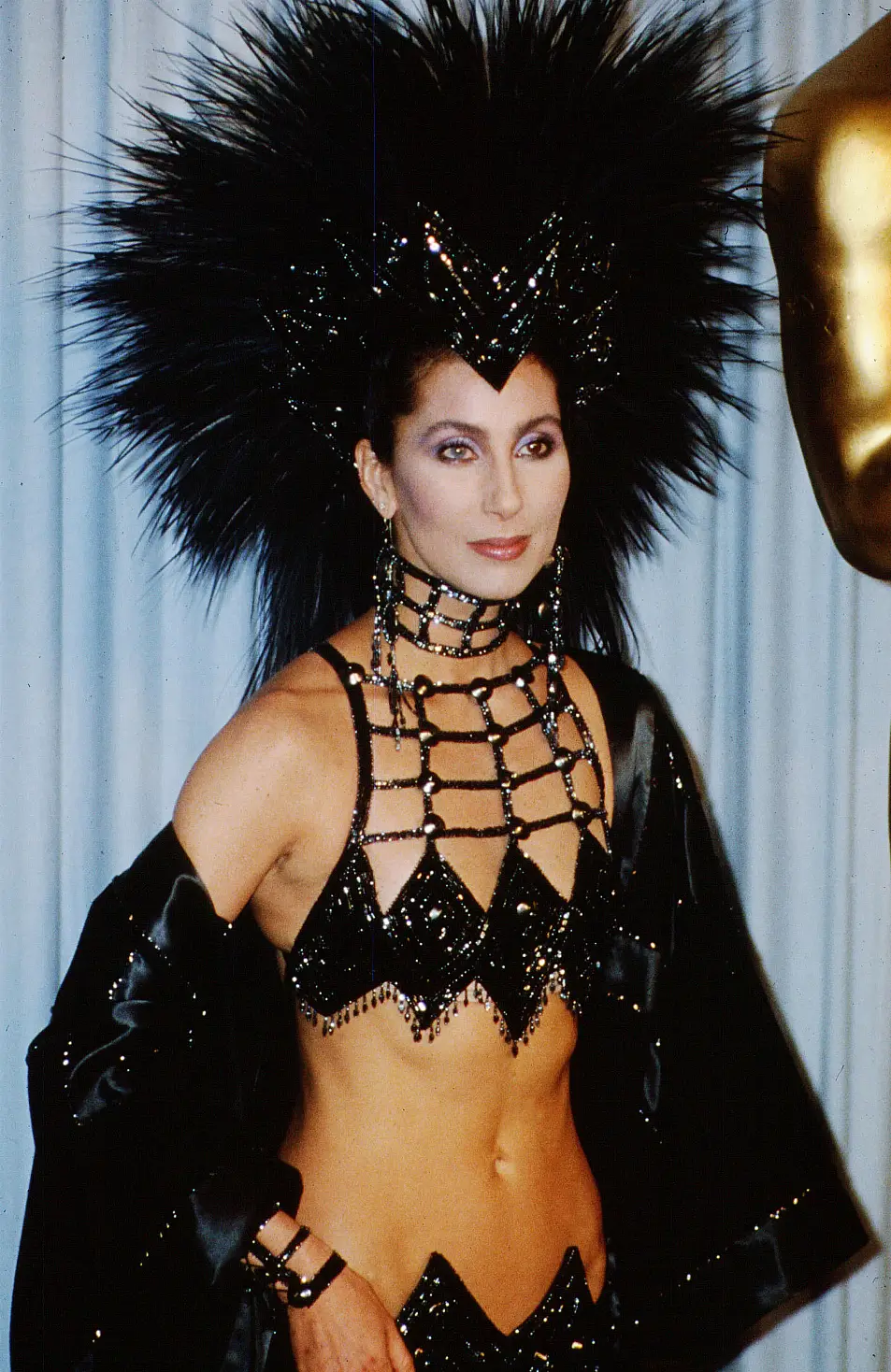 Cher at the 1986 Oscars