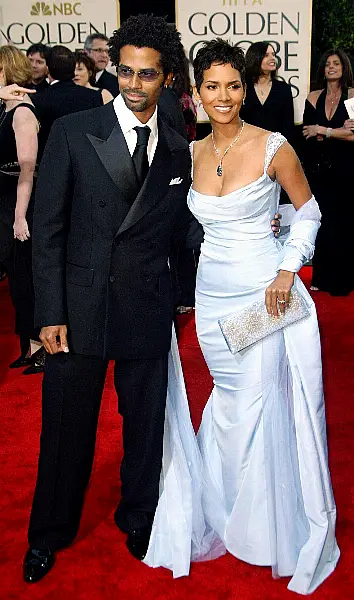 Halle Berry at the Golden Globes in 2003