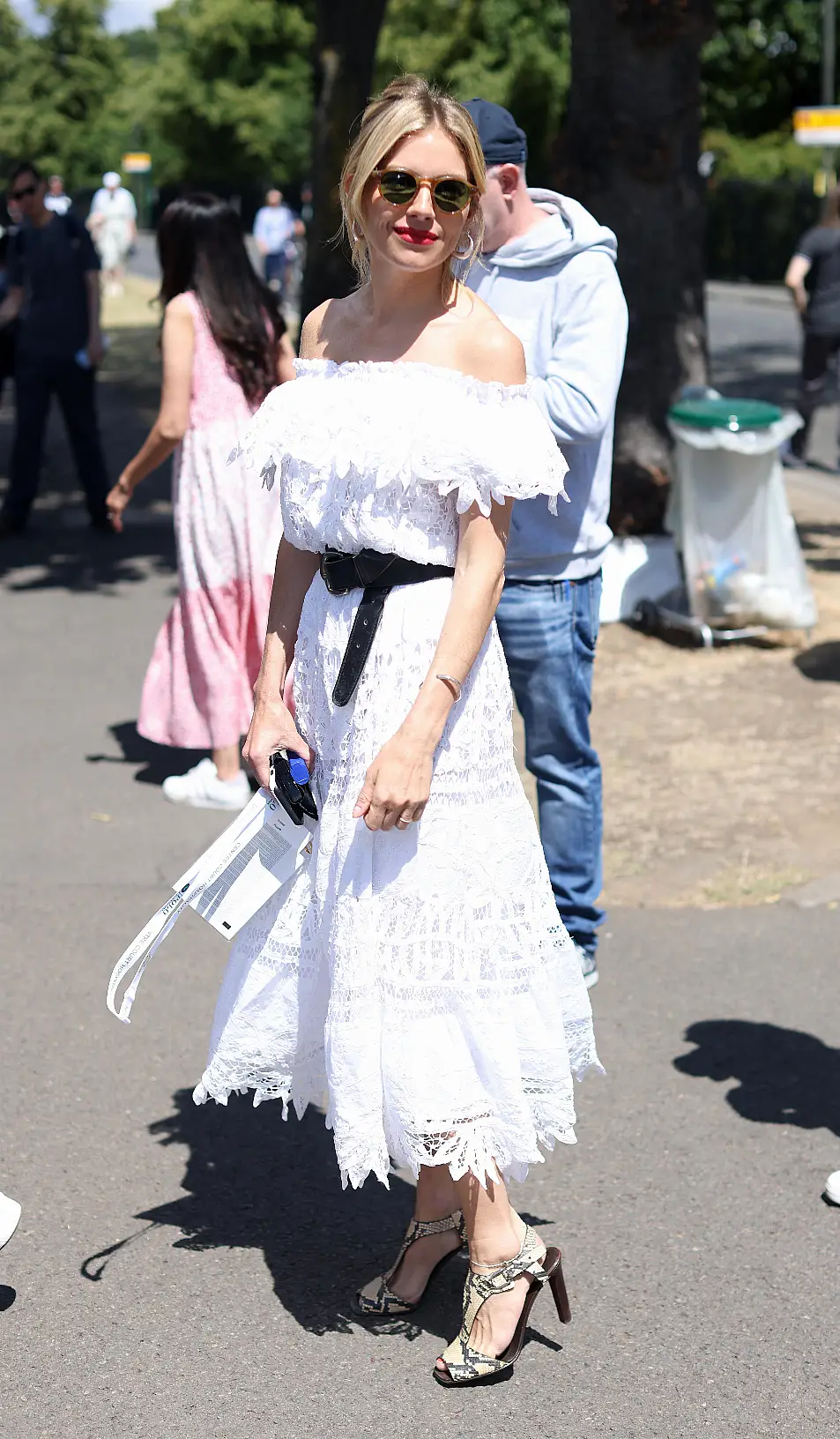 Sienna Miller at Wimbledon