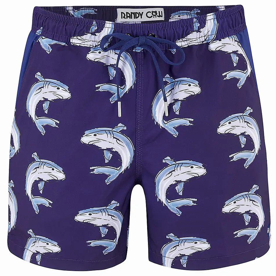 Randy Cow Sharks Men's Swim Shorts