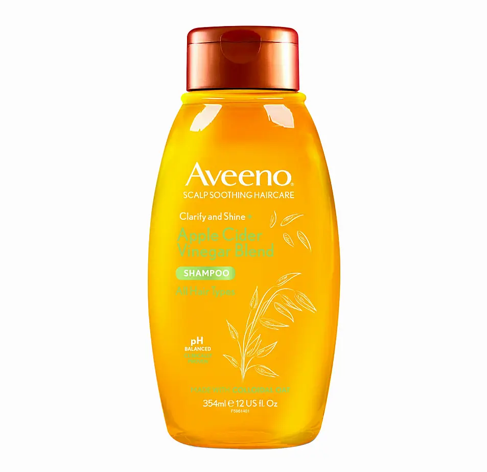 Aveeno Clarify and Shine+ Apple Cider Vinegar Shampoo