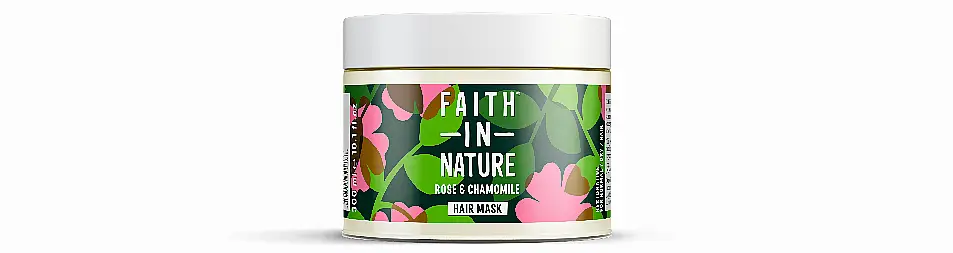 Faith In Nature Rose & Chamomile Restoring Hair Mask, £7