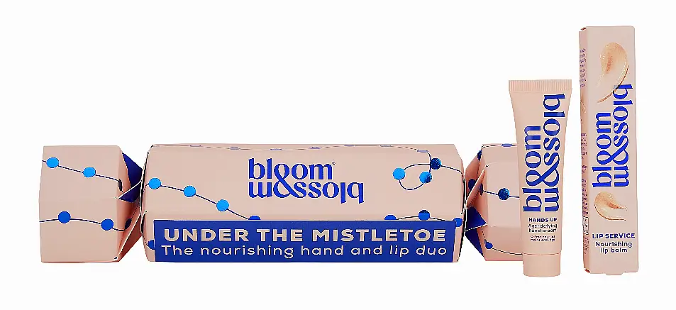 Bloom and Blossom Under The Mistletoe The Nourishing Hand and Lip Duo