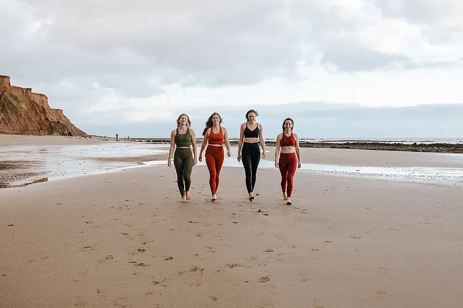 Women on the beach