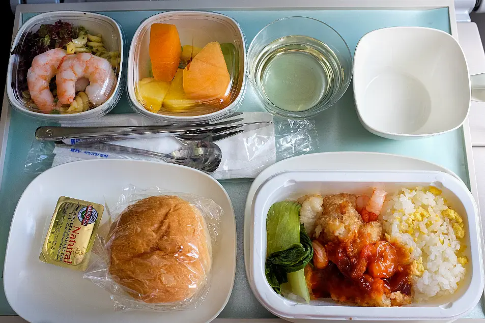 Airline food