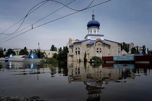 Flooded streets