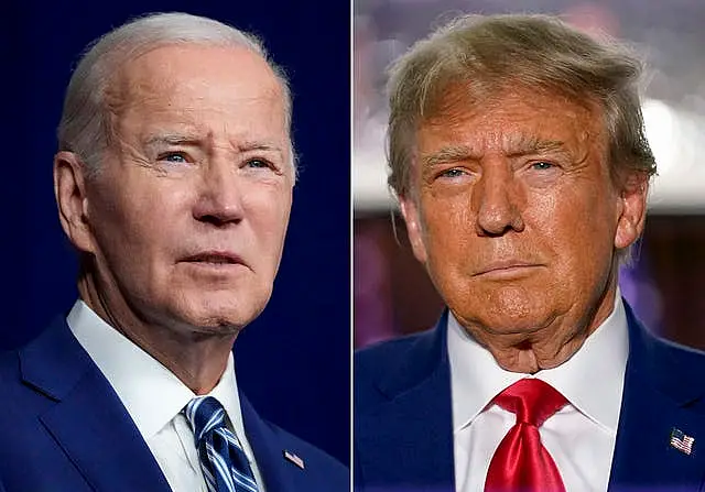 Biden and Trump