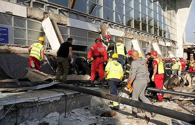 Serbia Roof Collapse