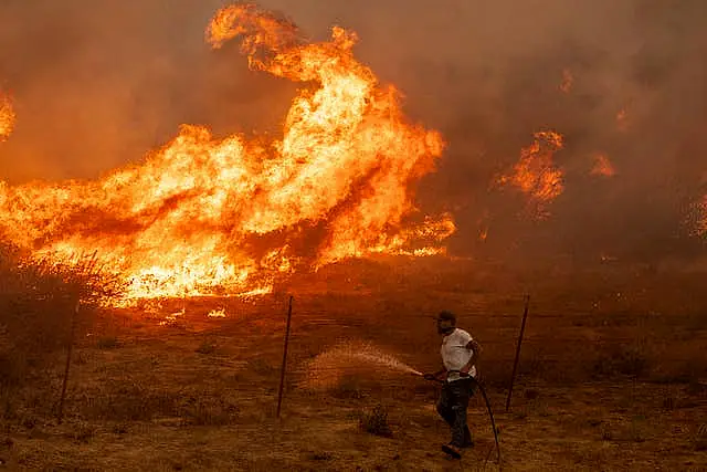 APTOPIX California Winds Wildfires